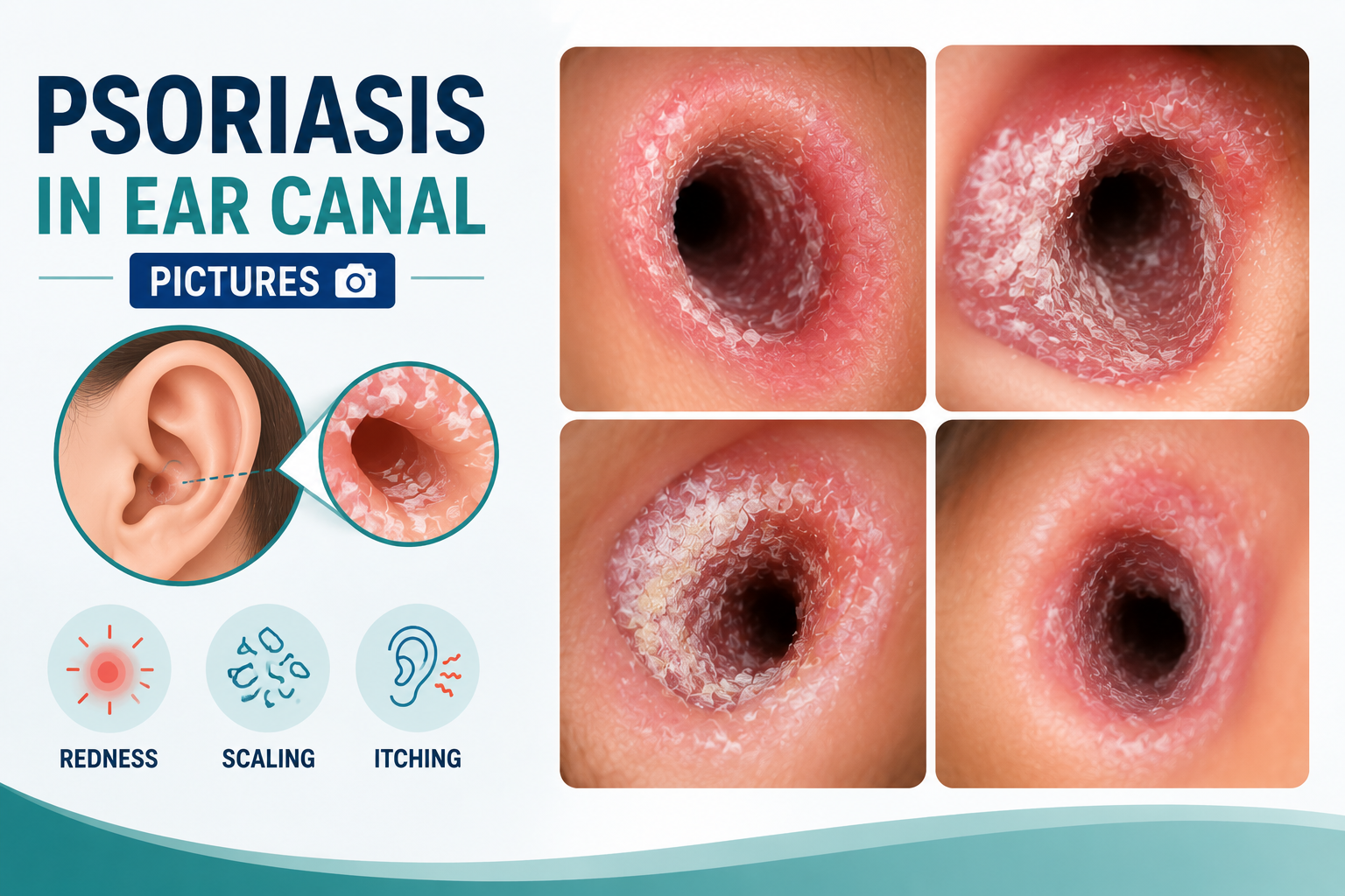 Psoriasis in the Ear Canal Pictures: What It Can Look Like in 2026